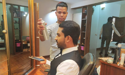 Hairdressing